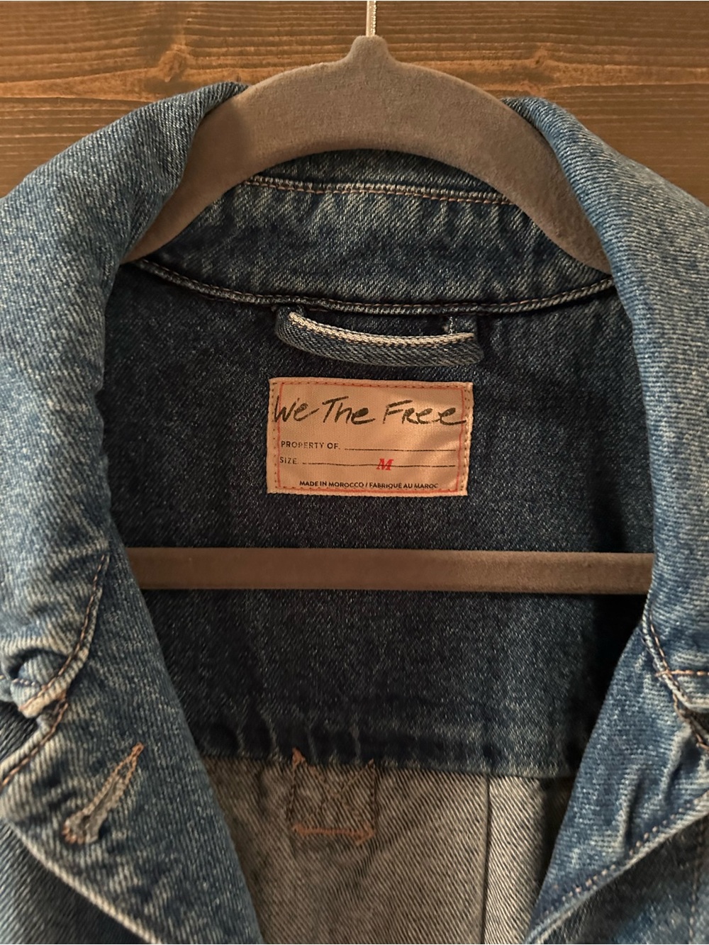 We The Free Opal Denim Swing Jacket - Picture 3 of 5